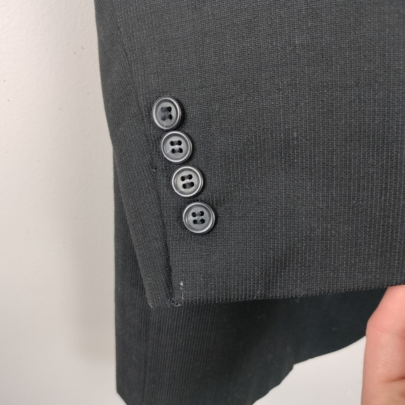 Roberto Villini Made in Italy Super 120's 100% Wool 3-Button Blazer/Suit Jacket - Picture 3 of 8